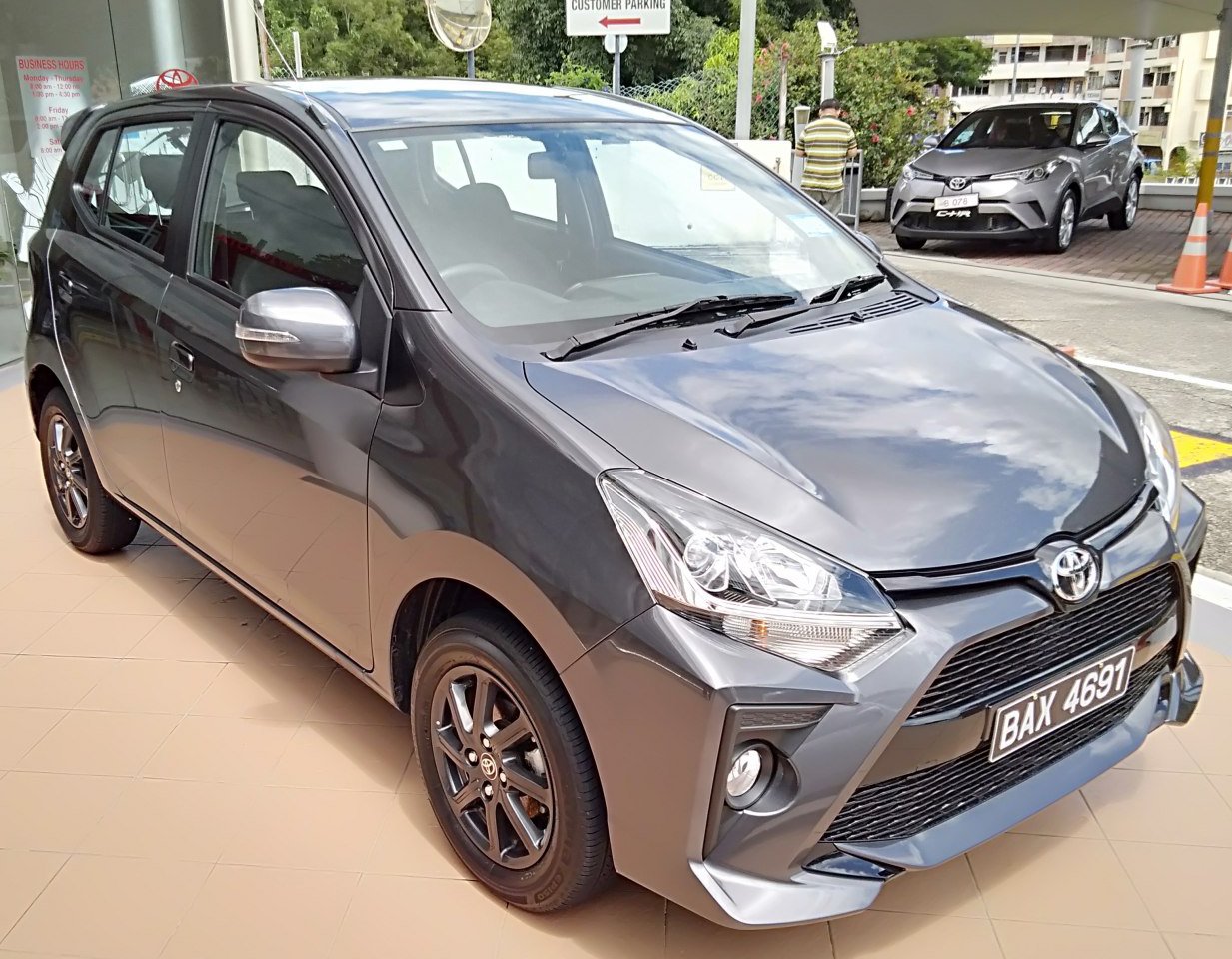 Toyota Wigo technical specifications and fuel economy